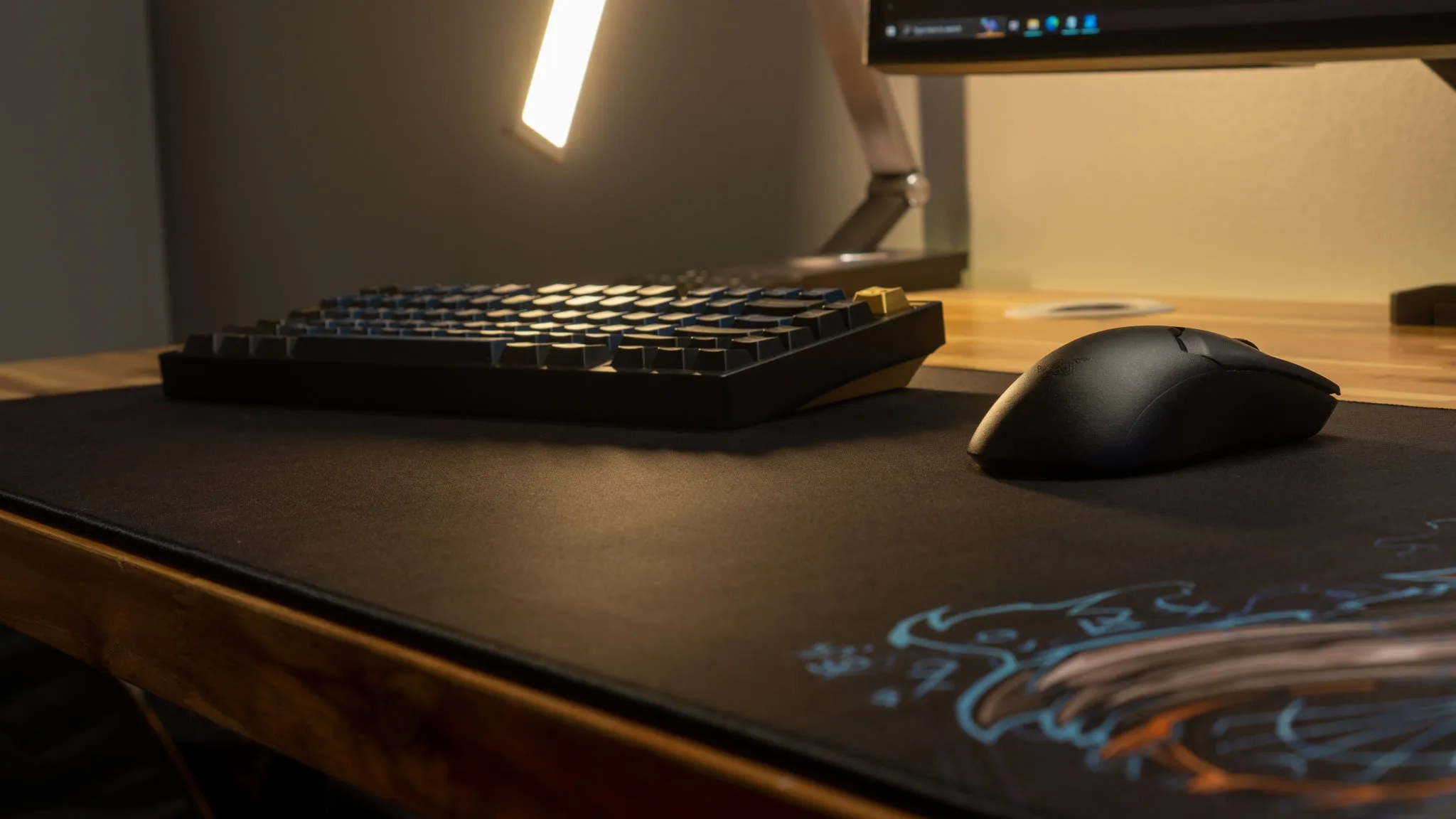 Zizaran "Runic Strife Gauntlet" Content Creator Collaboration Gaming XL Gaming Mouse Pad Deskmat